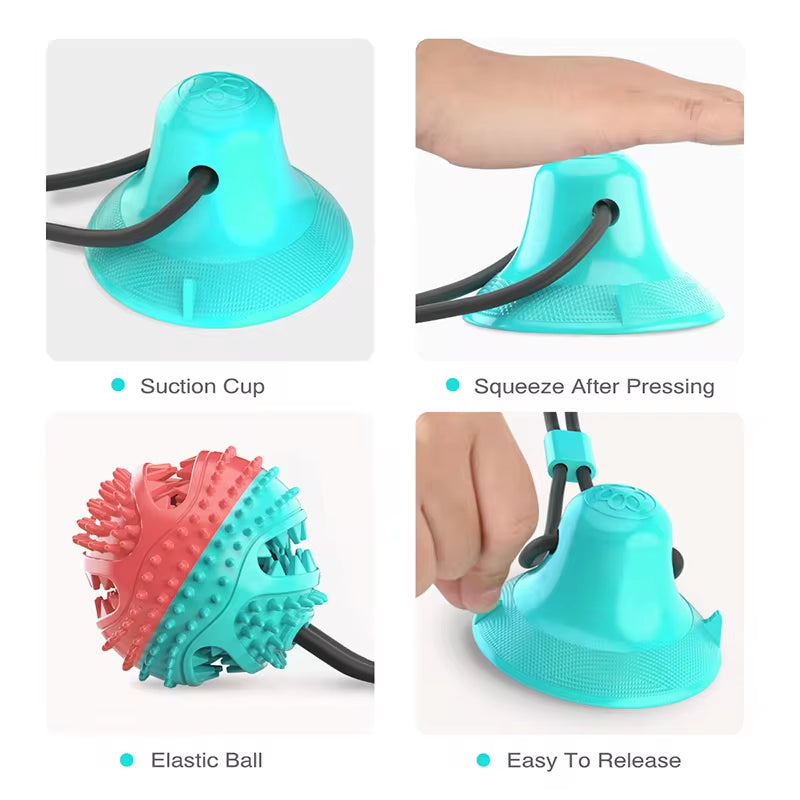 Interactive Leaking Slow Feeder Chew Toy