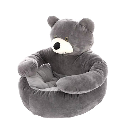 Semi-Enclosed Bear Pet Dog Bed